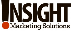 InSight Marketing Solutions' orange and brown official logo
