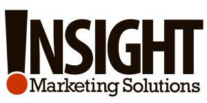 InSight Marketing Solutions' brown and orange official logo